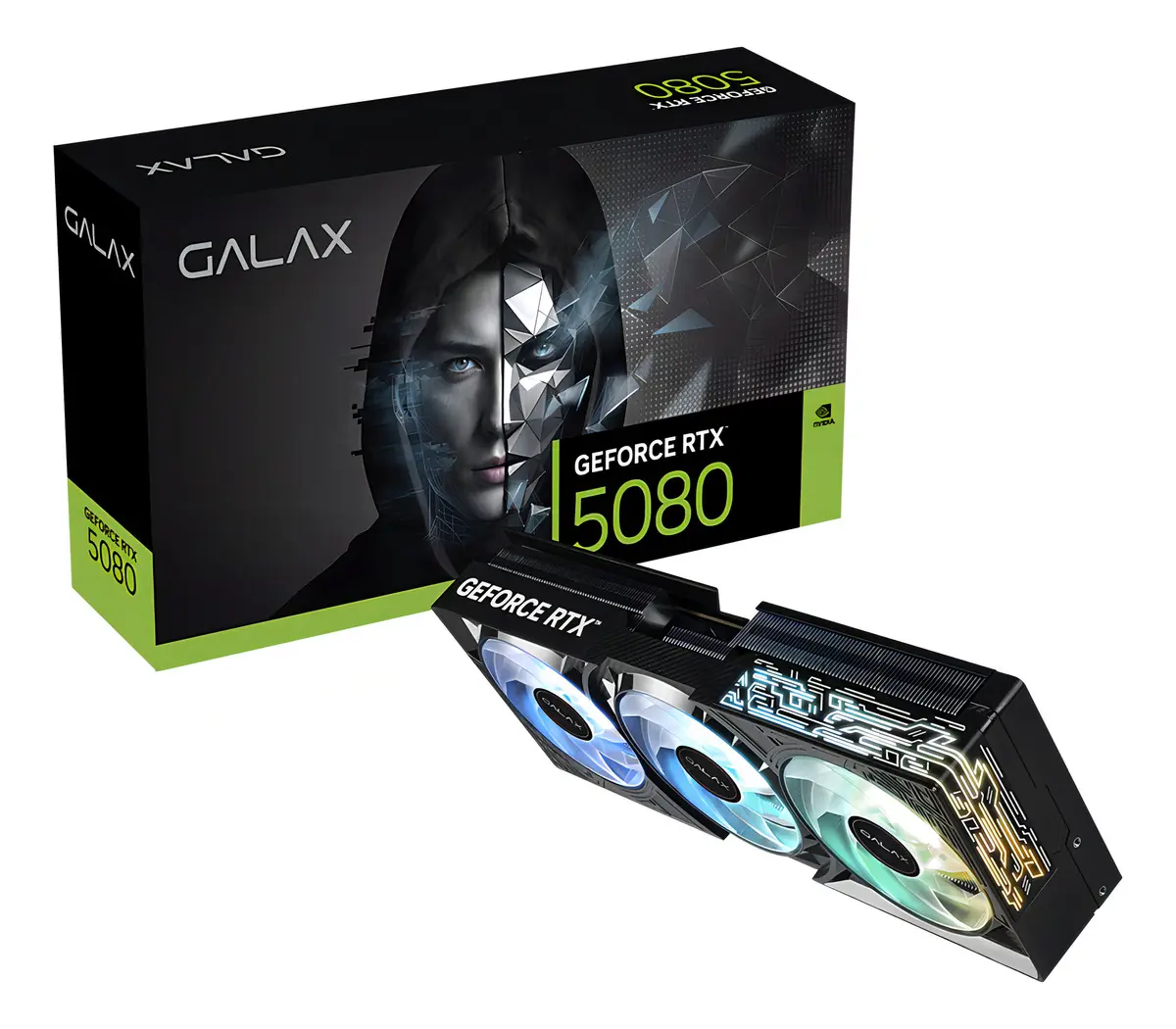 Placa de vídeo Galax RTX 5080 16 GB GDDR7 256 bits